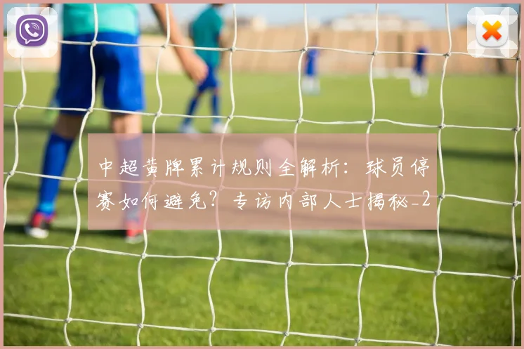 中超黄牌累计规则全解析:球员停赛如何避免?专访内部人士揭秘_20260611141003